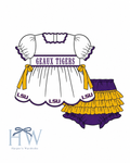 Geaux Tigers Bloomer Set - ETA August