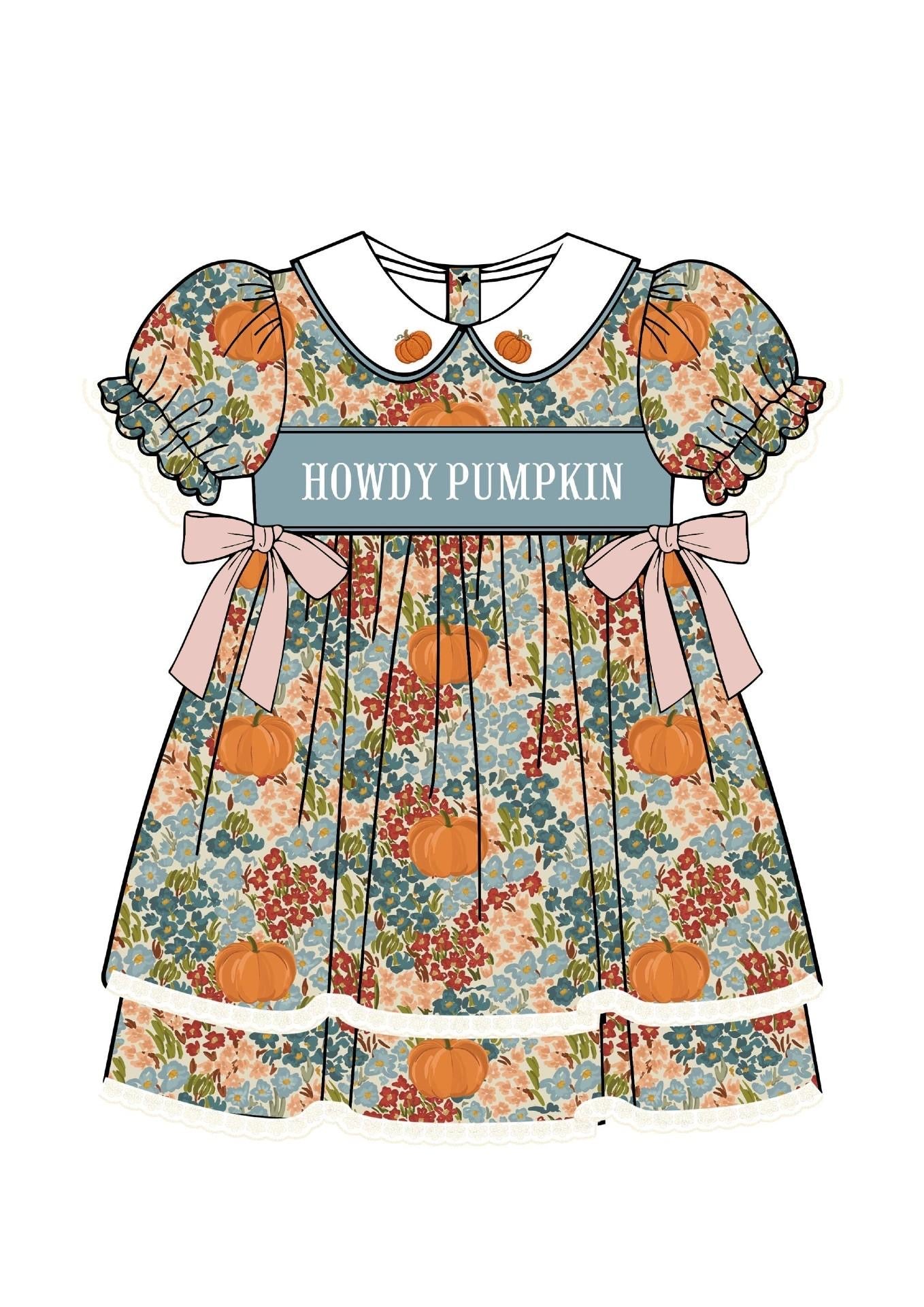 Howdy Pumpkin Dress - ETA August