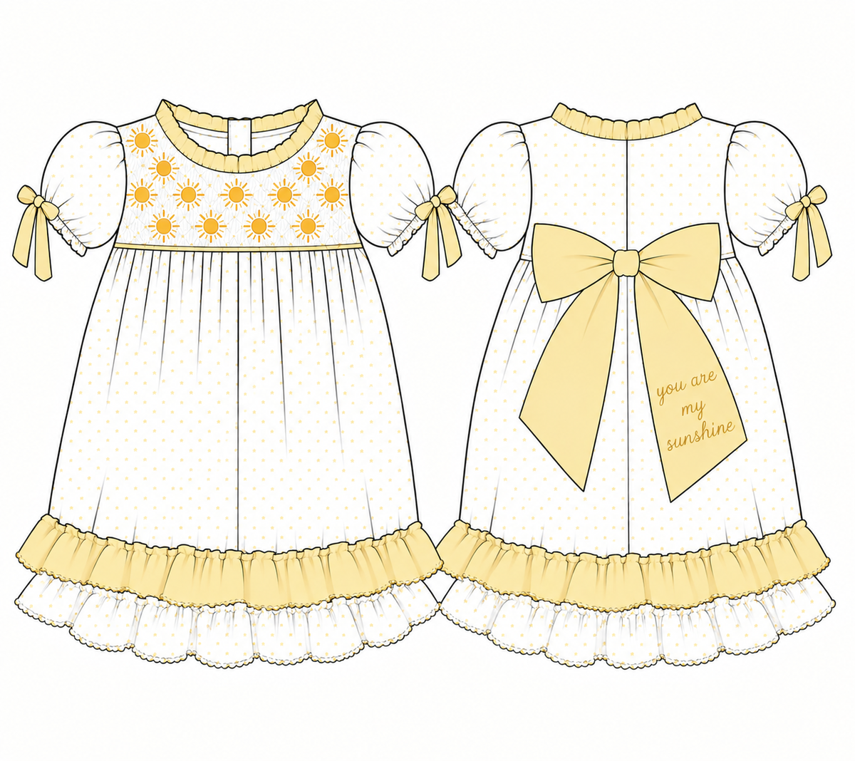 You are my Sunshine Dress | ETA January