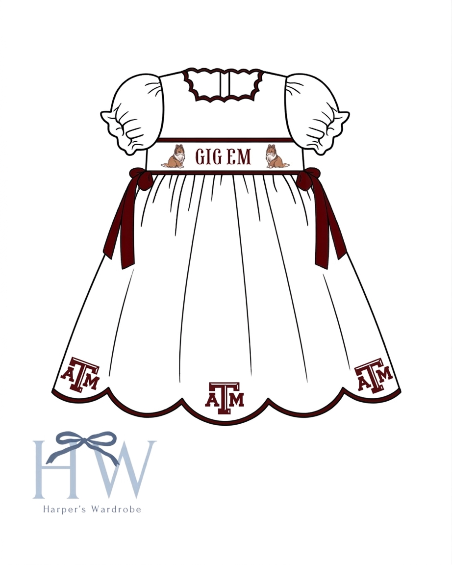 Gig em Dress - ETA August