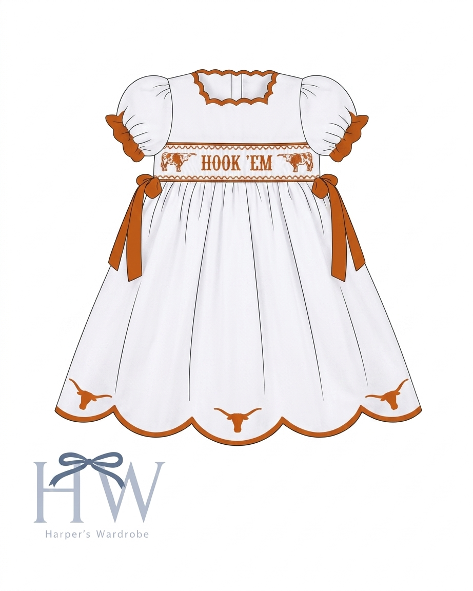 Hook em Dress - ETA August