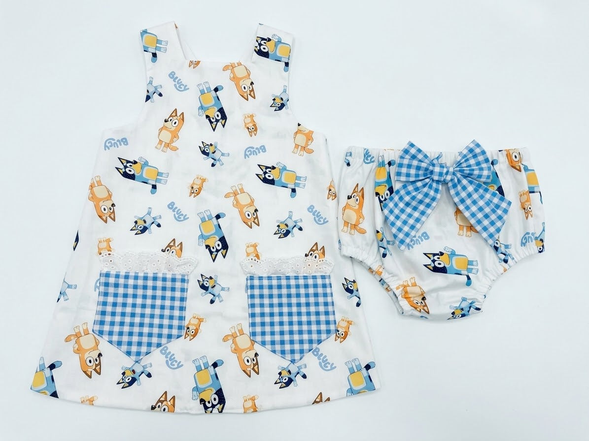 Bluey Apron Top Outfit