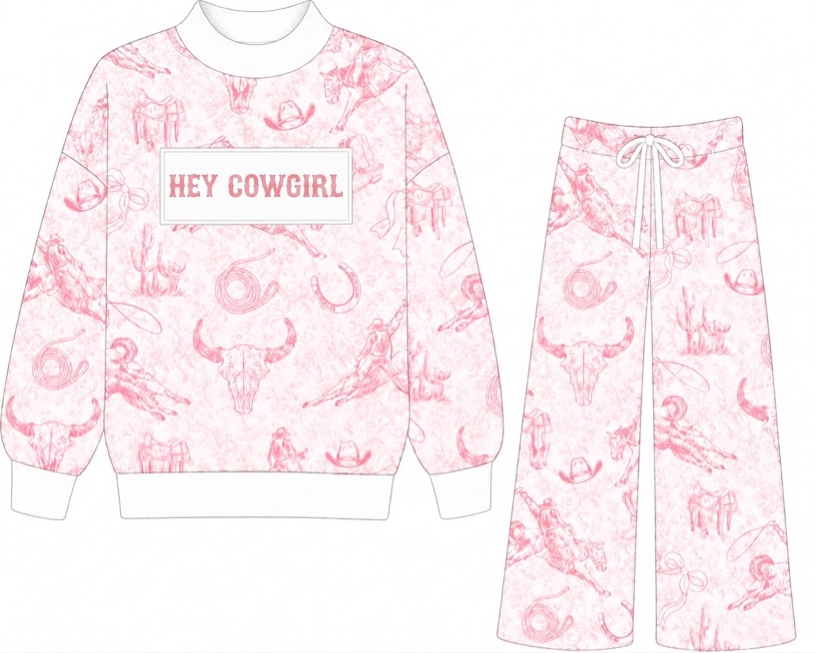 Hey Cowgirl Mockneck Set | ETA January