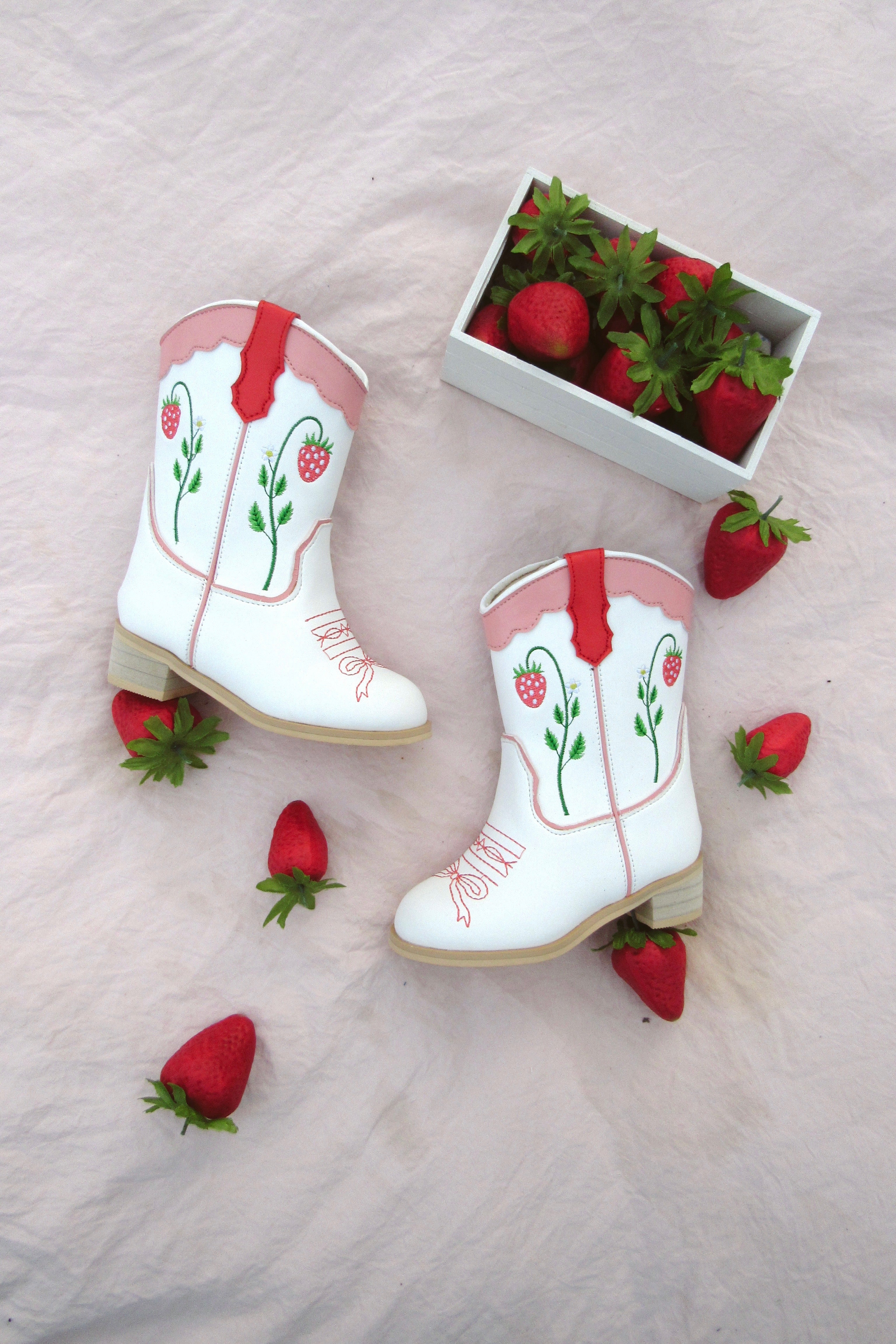 Berry Bow Boots