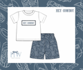 Hey Cowboy Shorts Set RTS