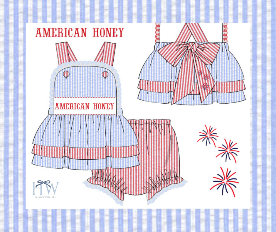 American Honey Bloomer Set